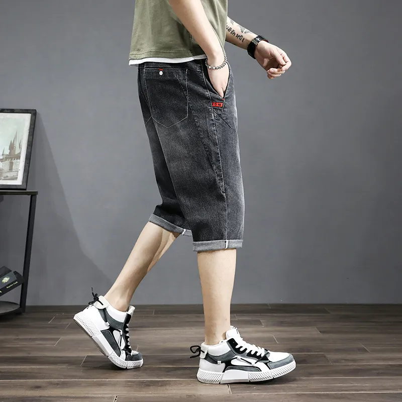 Big mens deals jean shorts