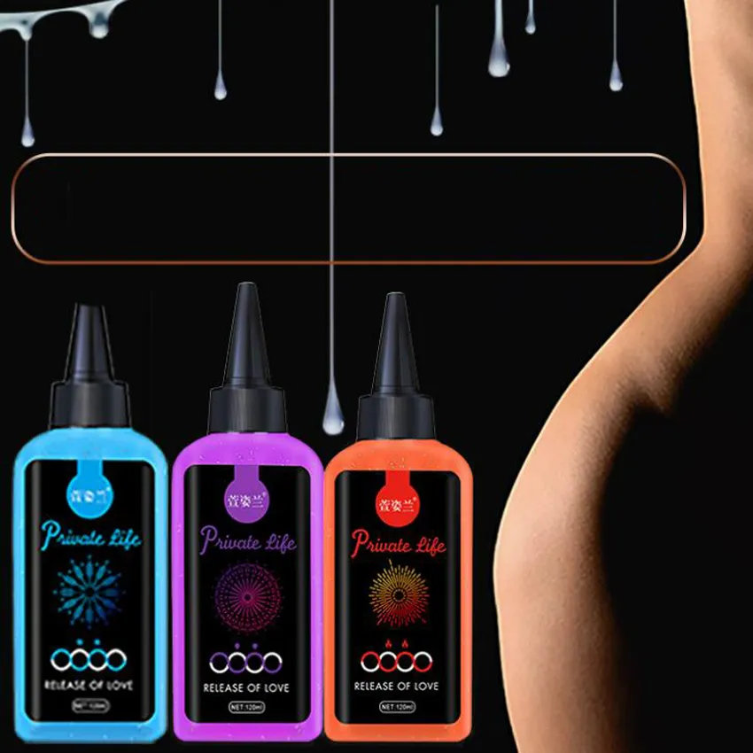 Новое анальное сексуальное масло Gesic, согревающая смазка для водной основы, ледяная горячая смазка и обезболивающее средство для женщин, 120 мл