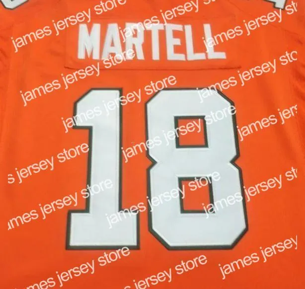 Unsigned Custom Sewn Stitched Jim Brown Orange Jersey - M, L, XL, 2XL
