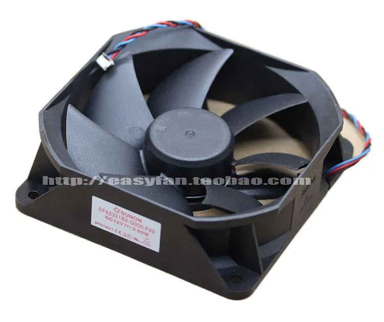 Fanlar Soğutmaları SUNON EFA5321B2-Q000-F99 EFA5321B2-Q010-F99 10cm 12V 3.6W Soğutma FanıFans