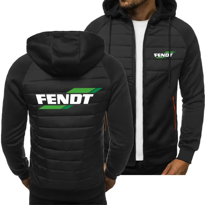 Heren Hoodies Sweatshirts Lente Herfst Mannen Fendt Hoodie Mode Atletisch Casual Vest Schouder Rits Capuchon Heren