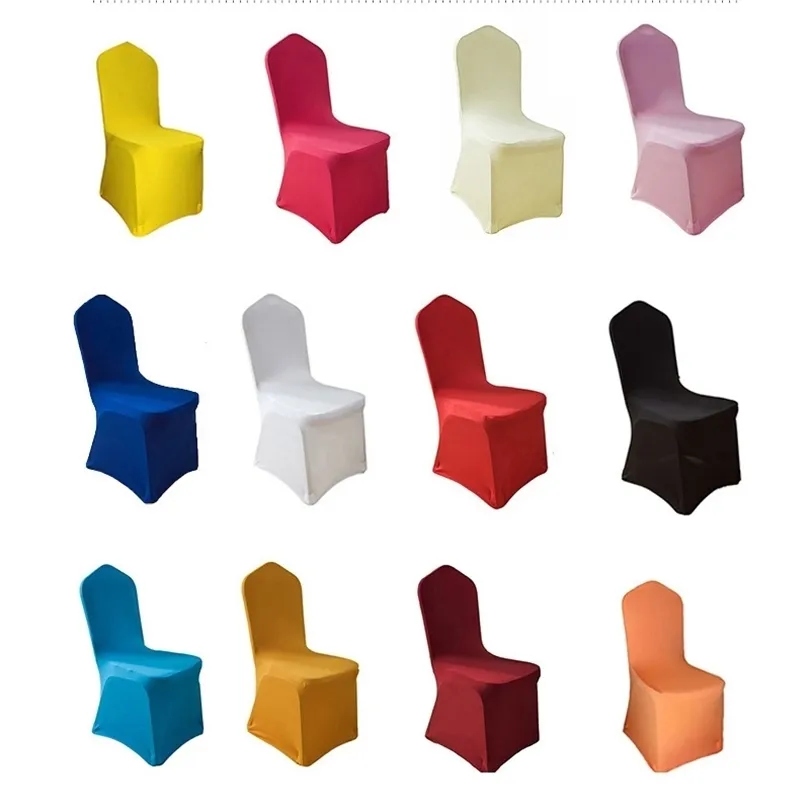 1/4/6pc/Set Seat Covers Комфортно с устойчивым к морщинке Spandex Стул Съемная растяжка для столовой.