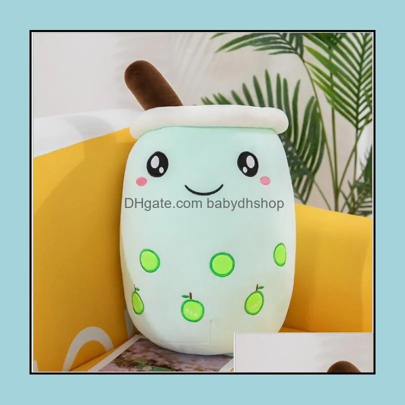 bubble tea plush toy stuffed animal cute food cup milk boba plush soft cushion birthday gift
