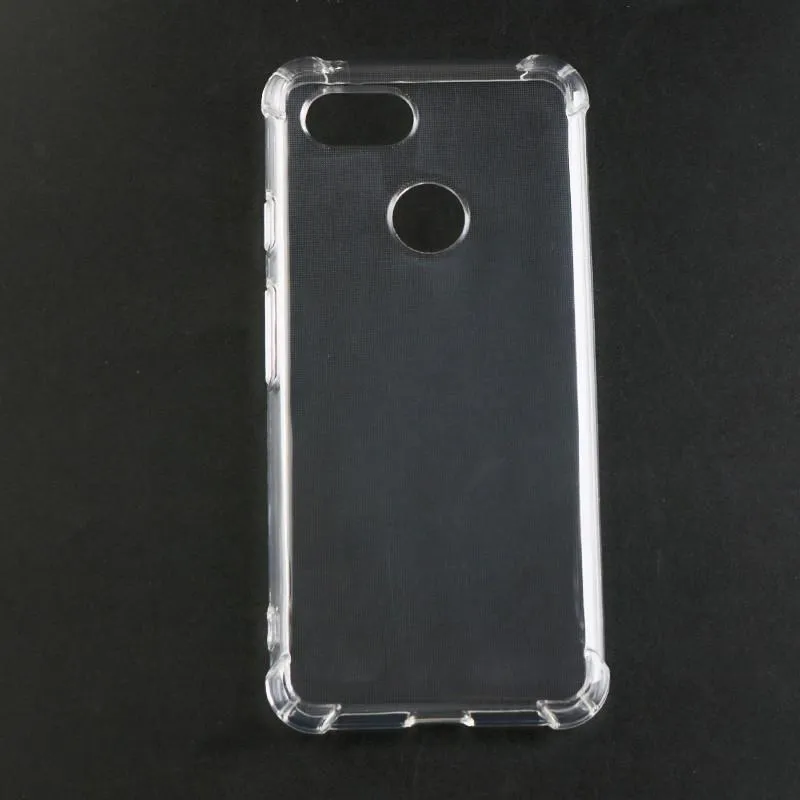 Przezroczyste przypadki TPU telefonu komórkowego dla Google Pixel 3 3A 4 XL 5A 6 7 Pro Soft Cover