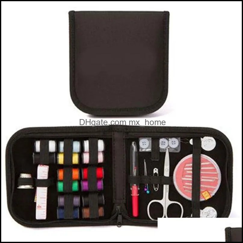 Mending kit Sewing Kit travel size DIY Sewing Supplies Organizer Craft Tools Filled with Scissors Thimble Thread Sewing Needles Tape