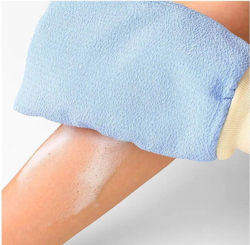 Exfoliating Mitt for Shower Bath Brush Sponge Gloves Body Scrubber Bathing Cloth for Men Women