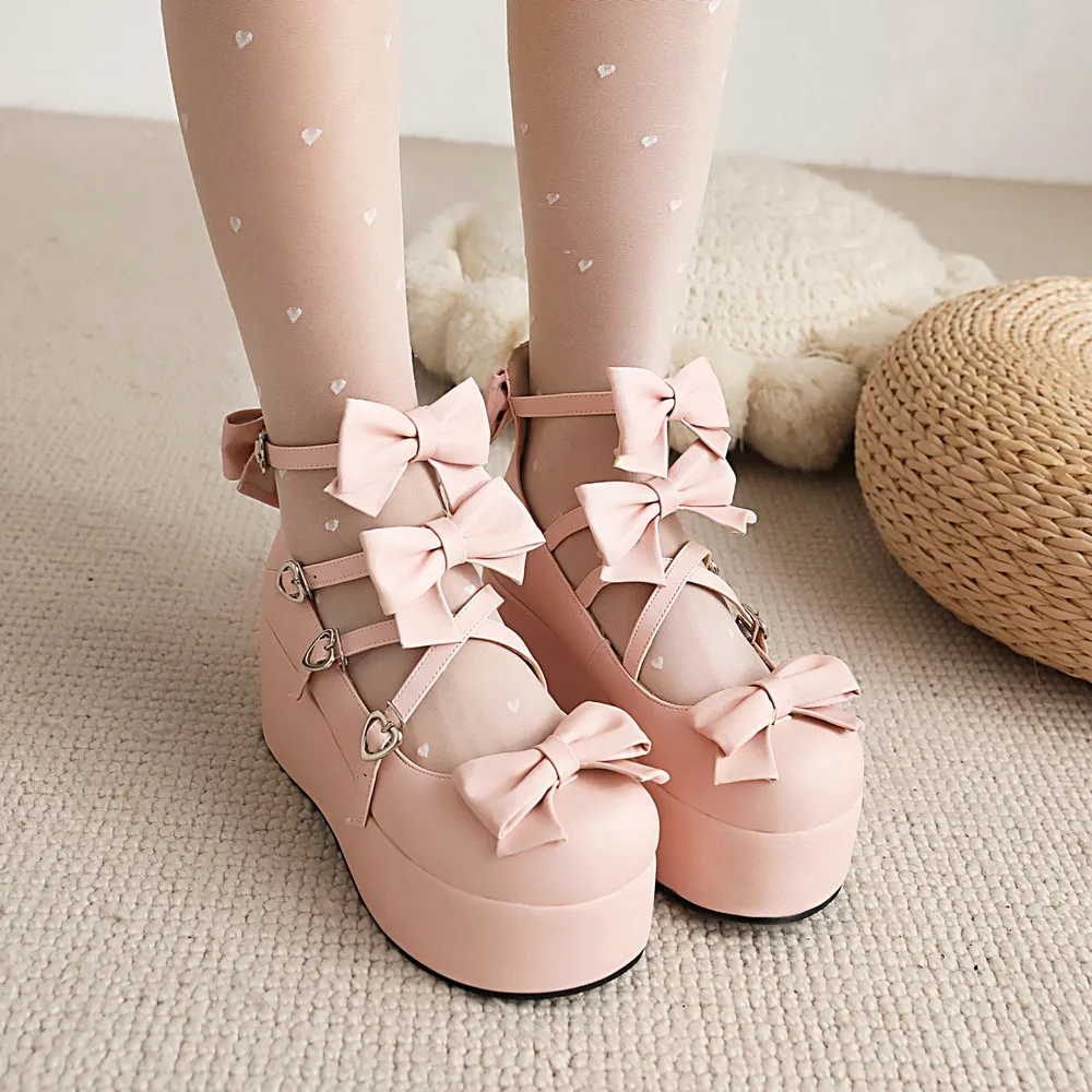 Scarpe con clearance zeppa per ragazze