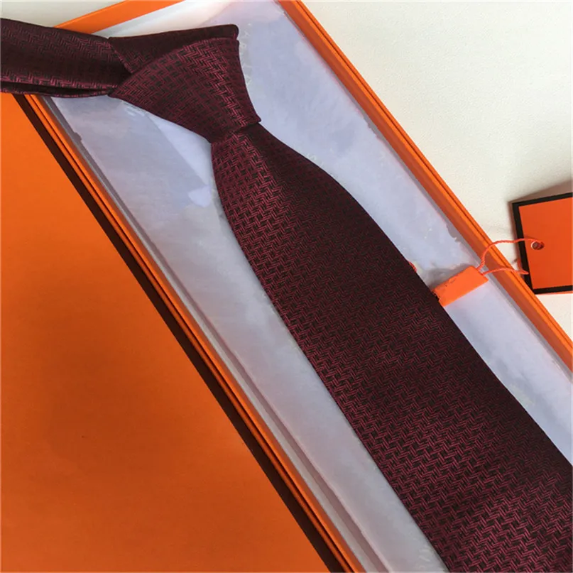 Cravatte da uomo firmate Cravatta classica intrecciata a mano in jacquard di seta al 100% per uomo Cravatta casual e da lavoro da sposa