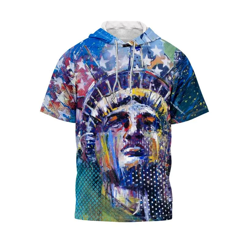 Camisetas masculinas Lucky Top 2022 Summer Style Greek Ancient Mesma Camiseta de Moda de Moda Moda Camiseta Curta Tamanho Grande