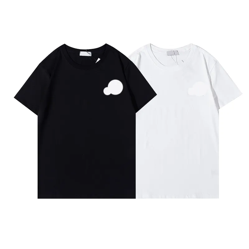 Designerskie małże koszulki kobiet koszulki graficzne haftowane odznaka logo logo Polo Men T Shirt Letni marka bawełniana T-koszule