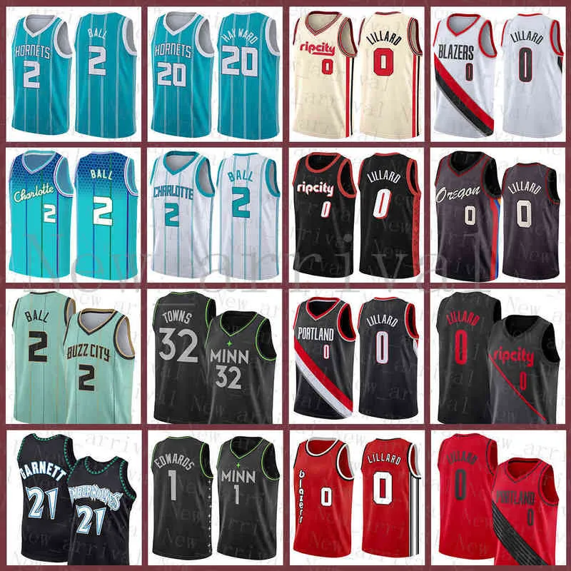 20221 Melo Ball Damian Lilrd Basketball Jersey 2 0 Энтони Эдвард