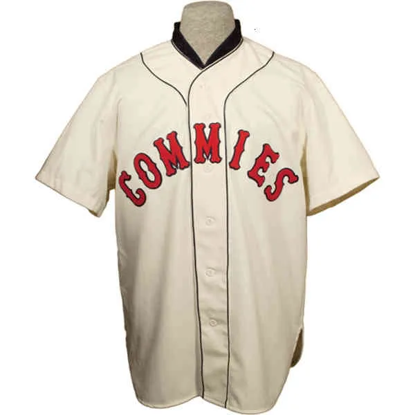 Custom Decatur Commies 1928 Home Baseball Jerseys for Men Women and Youth Double Stitched High Quality Material and Fast Delivery