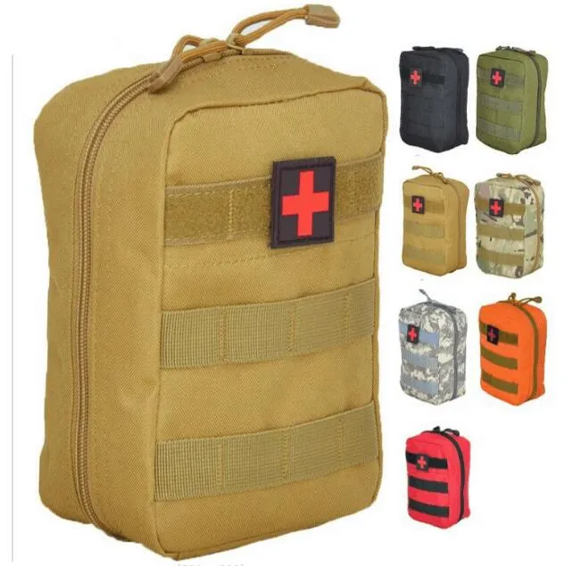 Första hjälpen paket EMT -väskor Taktisk IFAK Medical Molle Pouch Militär Utility Med Emergency EDC Pouches Outdoor Survival Kit Suit For Tacti