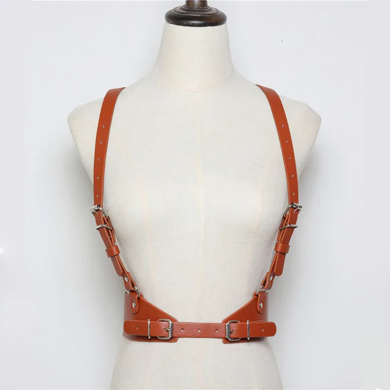 PU Leather Suspender Circle Buckle Harness Belt Boutique | Accessories | Pu Leather Suspender Circle Buckle  main image 4