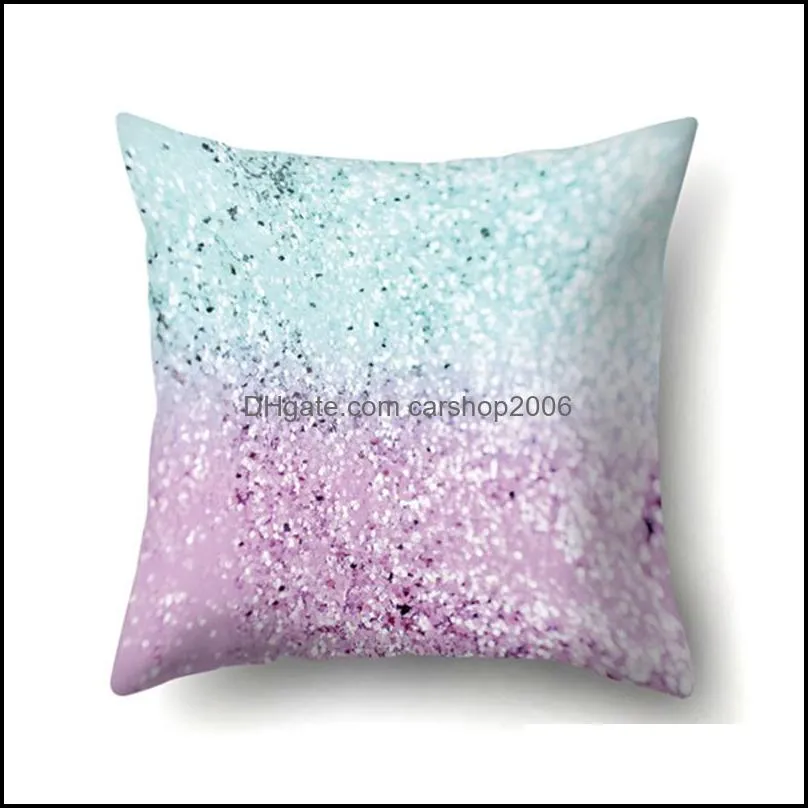 pillowcase solid color glitter silver sequins bling throw pillow case pillowcover for sofa home decor cushion cover decorative wll577