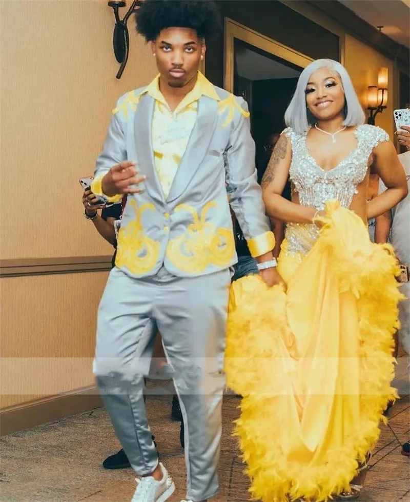 Plus Size Light Yellow Mermaid Yellow Mermaid Prom Dress With Feather And Rhinestone Embellishments 2024 Aso Ebi From Babynice666 166.3 DHgate.Com