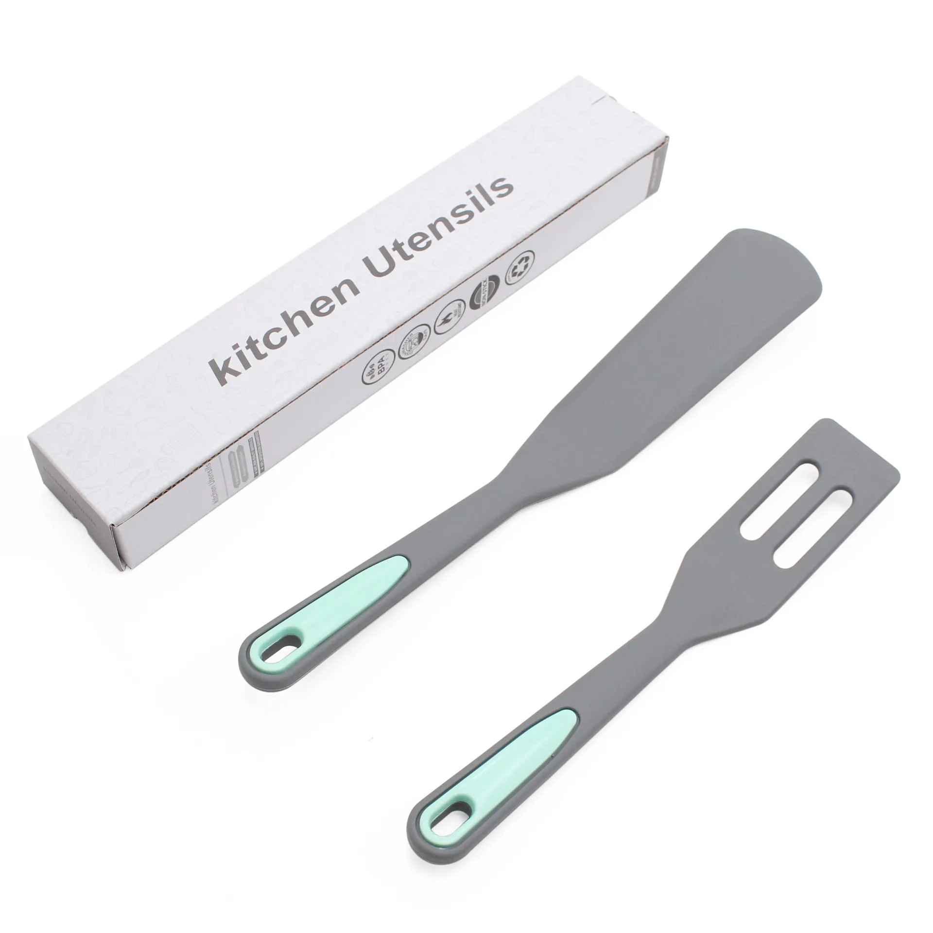 Silica Gel Kitchen Scraper Set   Silicone... 