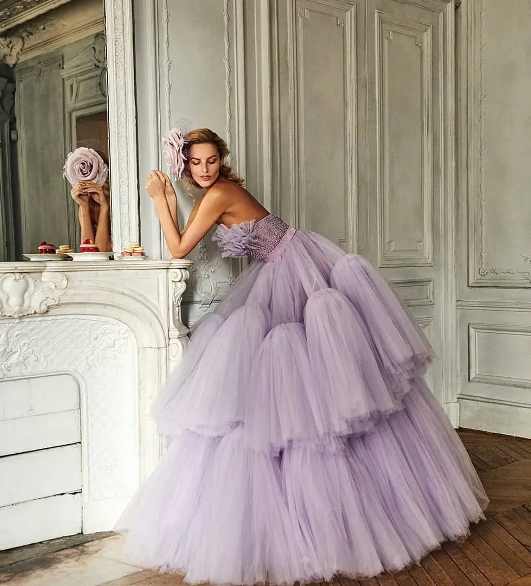 Andrea & Leo Couture A1024 Long Sleeve A Line Formal Dress Wedding Mot –  Glass Slipper Formals
