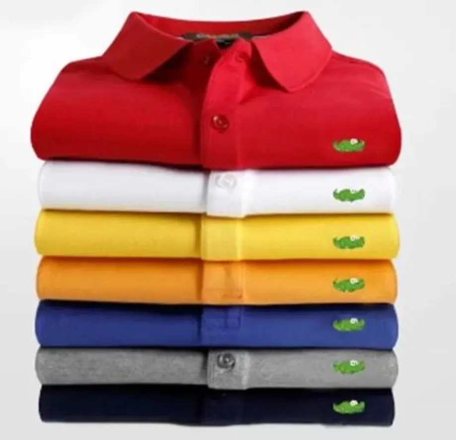 611s Herren-T-Shirts, hochwertige Herren-Designer-Poloshirts der Marke Small Horse Crocodile Stickerei, Kleidung für Herren, Stoff, Buchstaben-Polo-T-Shirt, Kragen, lässiges T-Shirt, T-Shirt-Oberteile