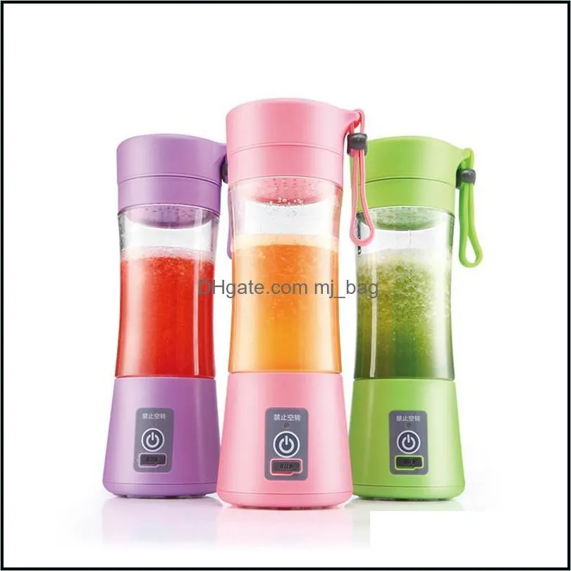 portable electric fruit juicer cup vegetable citrus blender juice extractor ice crusher with usb connector juice extractor pab11037