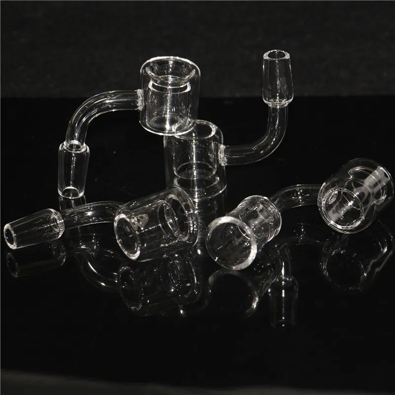 Smoking XL Quartz Thermal Banger 10mm 14mm 18mm Doppelrohr Quarznagel Außendurchmesser 28mm für Glaswasserpfeifen