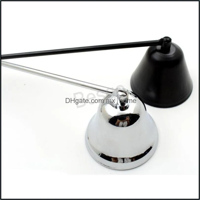 Stainless Steel Candle Wick Snuffers Scented Candle Extinguisher Trumpet Shaped Candle Snuffer Home Decor Candles Extinguisher BH2968