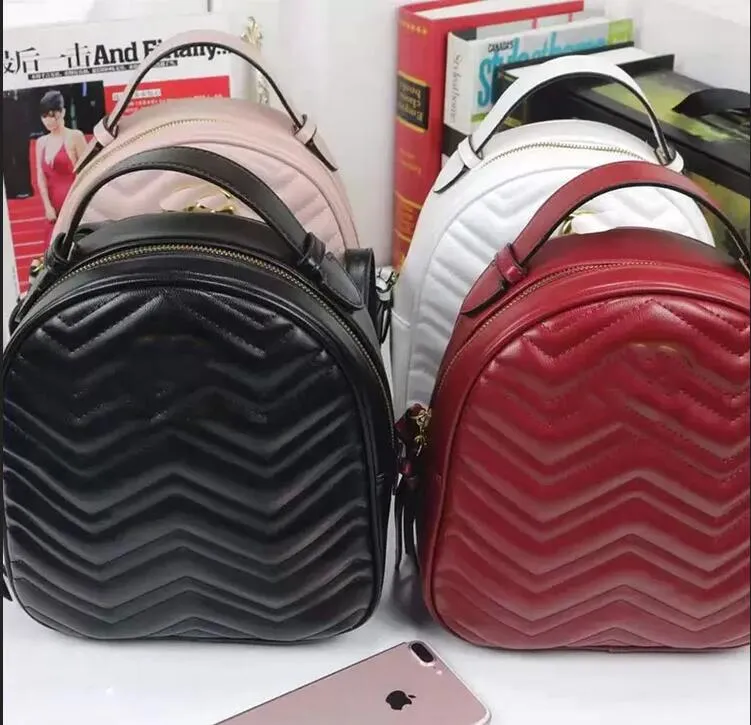 Mochila de diseñador de moda, bolsos de cuero de alta calidad, bolso de hombro grande para mujer, bolso de mano para mujer, Mini mochilas, bandolera para mujer G658