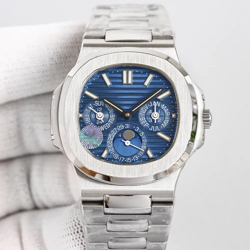 Classic Mens Watch Mechanische automatische horloges Sapphire 40mm waterdichte polshorloge Business polshorloges Montre de Luxe Orologio di Lusso