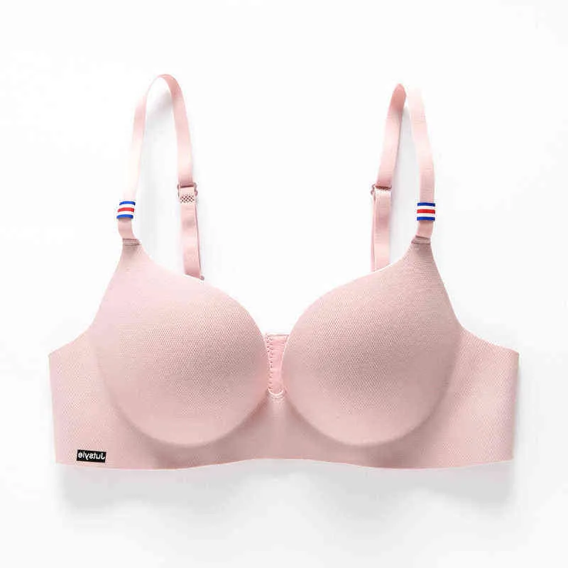 Yuzi family's new 7071 summer bra, ultra-thin C cup sexy push-up, small  breasts, big