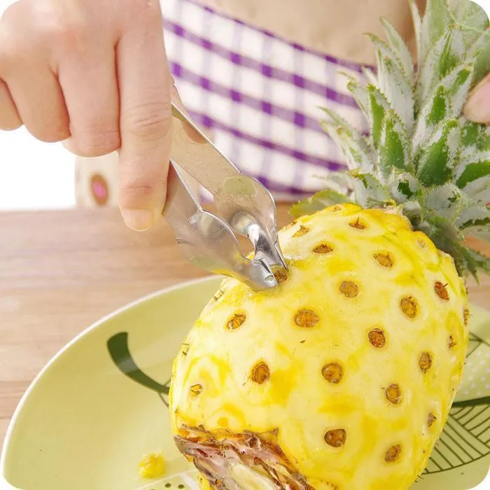 stainless steel Pineapple clip Corer Strawberry Corer Fruit Tools