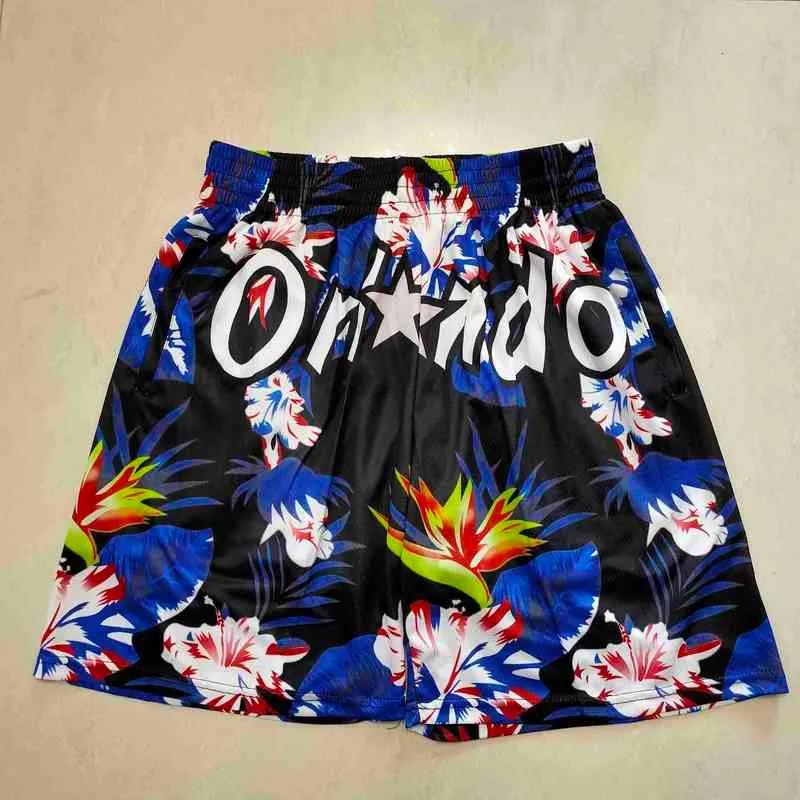 Shorts Orlando''magic''men Men's Summer Throwback Basketball Shorts Pocketlea0 192