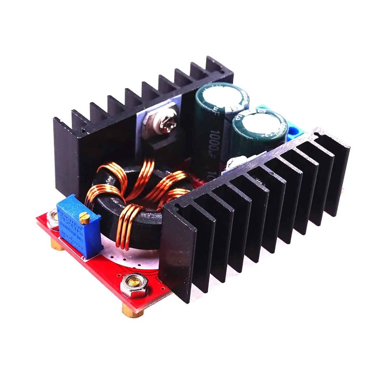 Circuiti integrati 10 pz Vendita al dettaglio all'ingrosso 150 W Boost Converter DC-DC 10-32 V a 12-35 V Step Up Voltage Charger Module