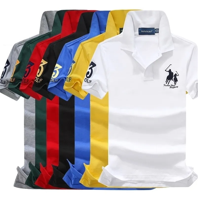 Polo Brand Clothing Мужская мода повседневная мужская рубашка сплошные футболки высококачественные Slim Fit 908 220614