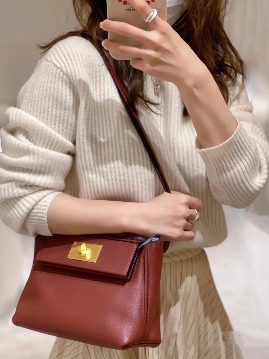 Дизайнерская сумочка роскошные мини -суммы 21 см женщины бренд кошелек полностью