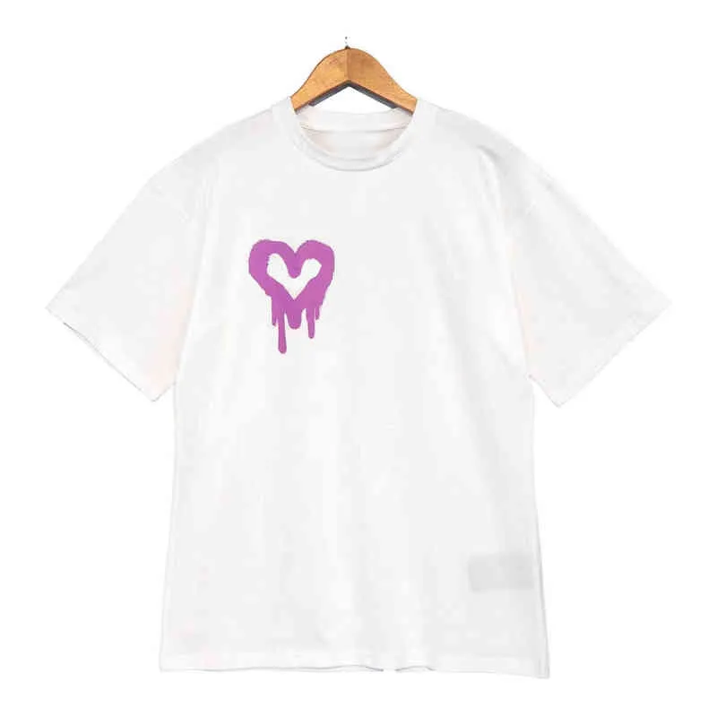 Palms Designer Men T-shirt Korte mouw T-shirt T-shirts Dames losse heren Casual Lovers Print Hip Hop Women Palm Bear T-shirt Fashion 18