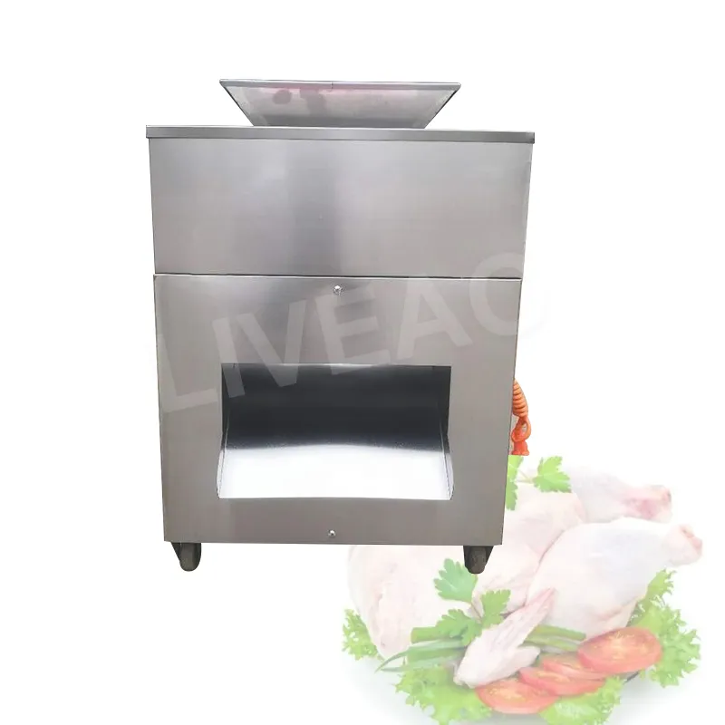 Hocheffiziente Küchen-Fleischzerkleinerungs-Schneidemaschine für frisch gefrorenes Fleisch, Würfelschneider