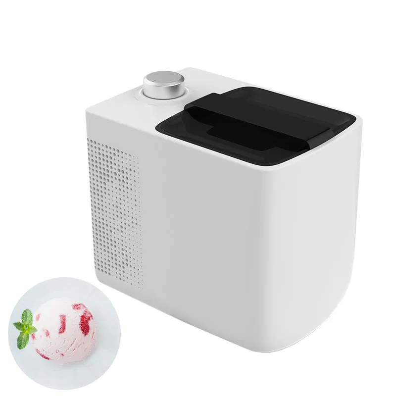 BEIJAMEI 12V portátil pequeño casero Yogurt máquina para hacer helados máquina de escritorio italiano fruta helado hacer máquinas