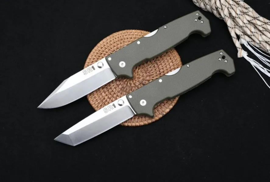 Colst 62L SR1 Pocket Folding Knife 8CR13 Blade Glasfiberhandtag Taktisk räddningsjakt Fiske EDC Survival Tool Knives A3986