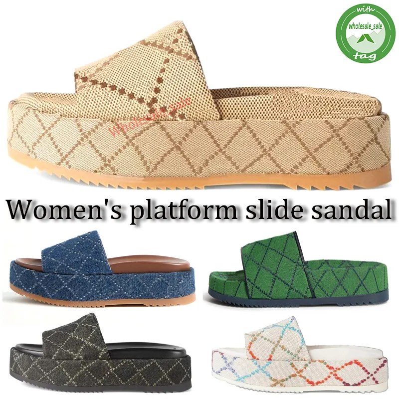 Luxurys tasarımcıları terlik sandaletleri erkekler için klasik çiçek brokar slaytlar daireler deri kauçuk platform flip floplar dişli dipleri plaj ayakkabıları boyutu 36-45