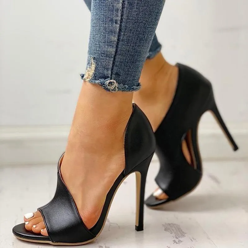 Sandaler Black Gladiator Women 2022 Summer Thin High Heels Club Party Shoes Ladies Sandalias Sexy Open Toe Shoessandals