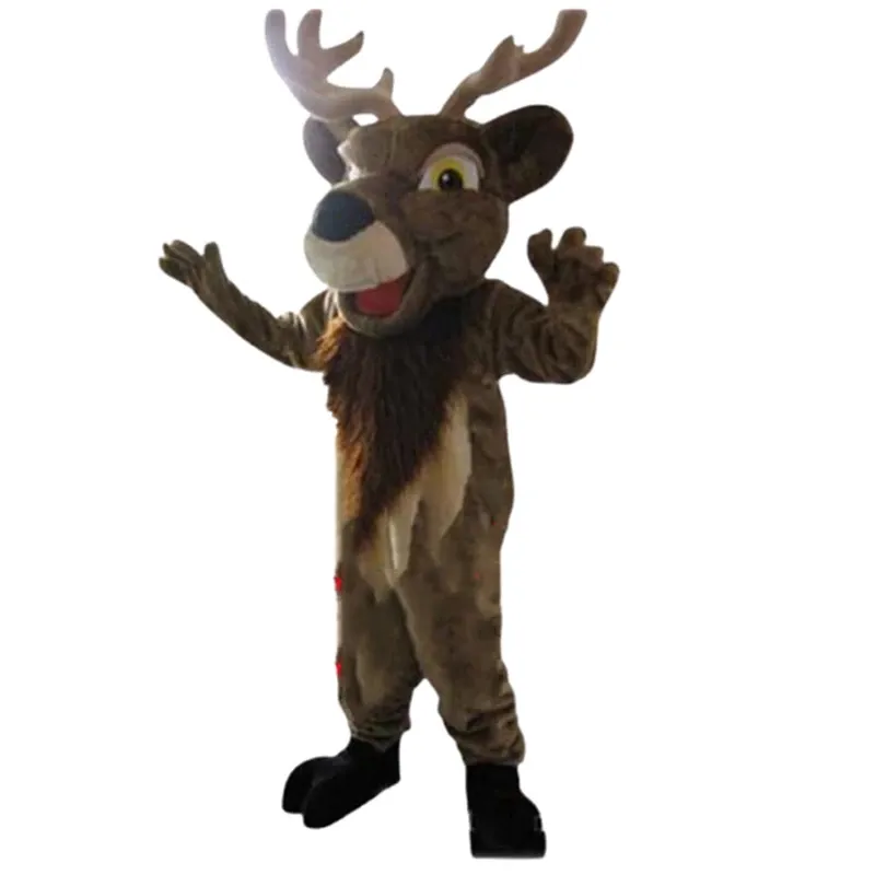 Costumes de mascotte de wapiti d'Halloween Carnaval Hallowen Cadeaux Adultes Fancy Party Games Outfit Holiday Celebration Cartoon Character Outfits