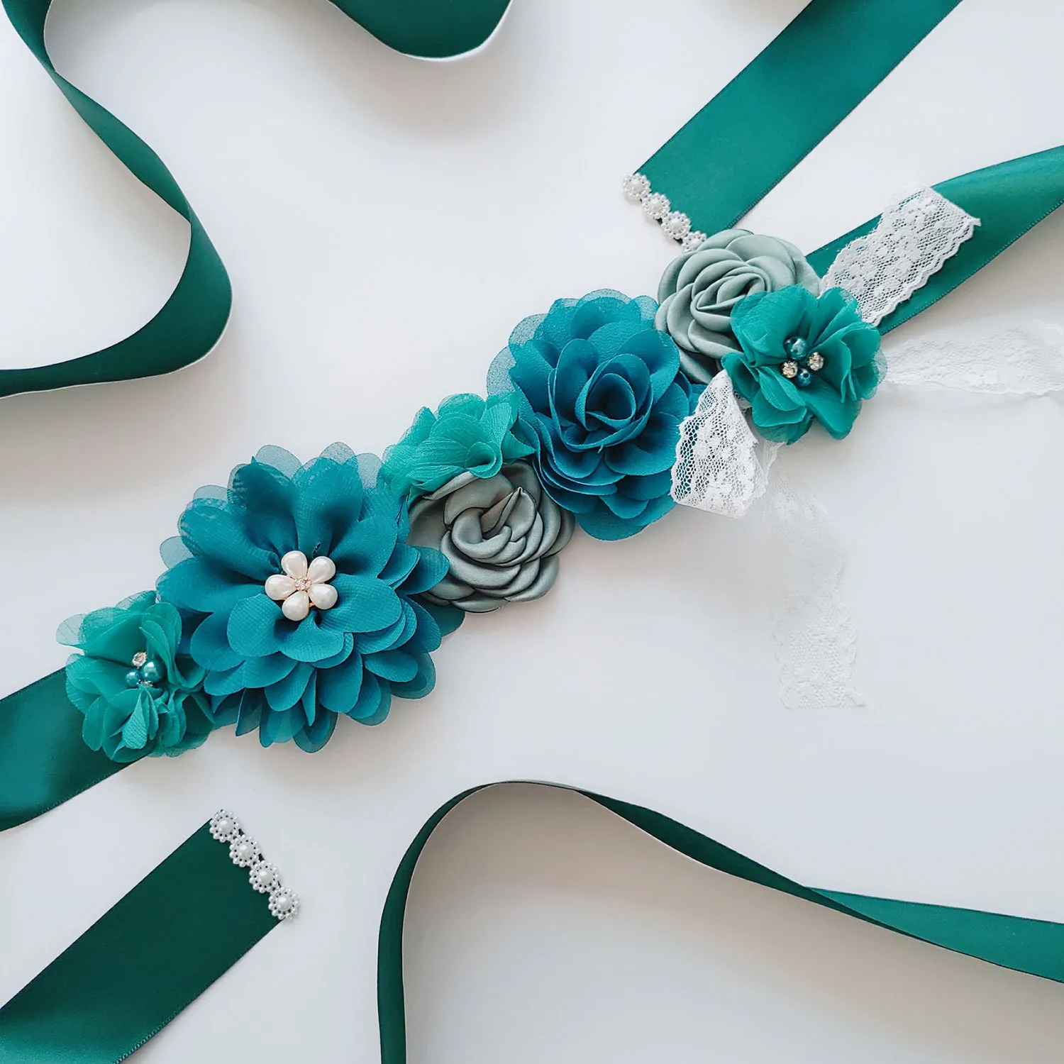Ceinture pour robe de cérémonie Liberty Katie and Millie bleu femme fille enfant - France