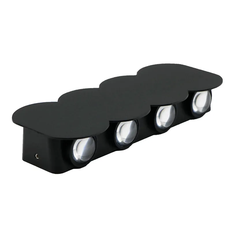 Lampada da parete a led per interni Luci da parete 8W IP65 Illuminazione esterna impermeabile per la casa A85-265V Lampada da comodino camera da letto