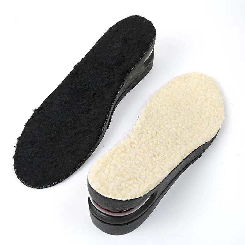 Aumento di altezza di 5 cm Sottopiede Cuscino Altezza Sollevamento Taglio regolabile Inserto per tallone scarpa Più alto Donna Uomo Cuscinetti per piedi di qualità unisex