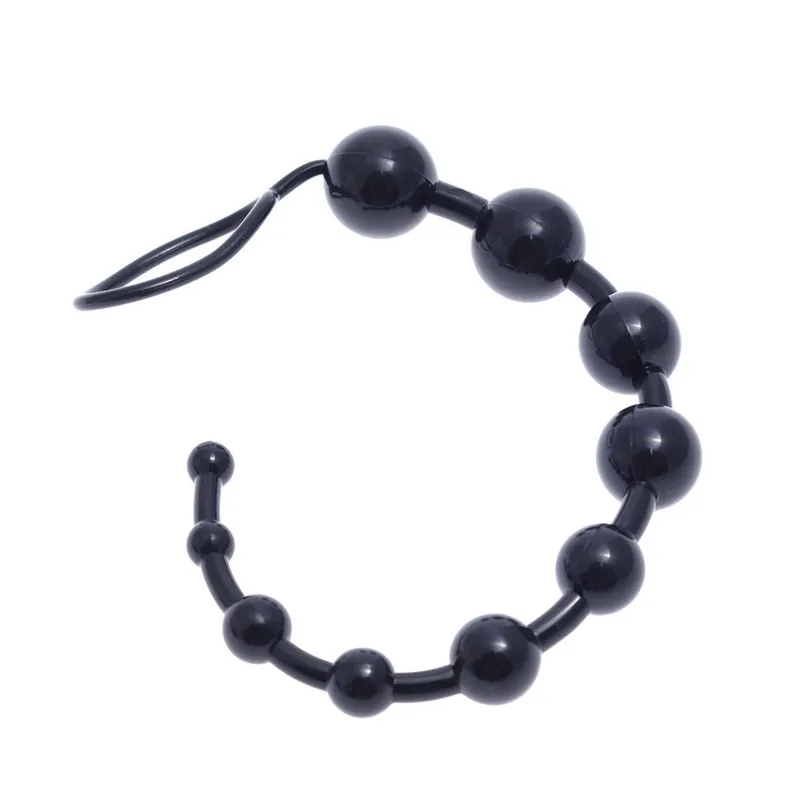 Jelly Anal Tail Plug Beads For Beginner Flexible Stimulator Butt Adult Sex Shop Toys Men Women Couple Gay Plas_voghion.com