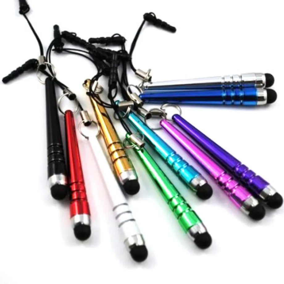 Baseball Bat Stylus Capacitivo de tela Touch Pen para celular comprimido de telefone celular 3,5 mm l￡pis