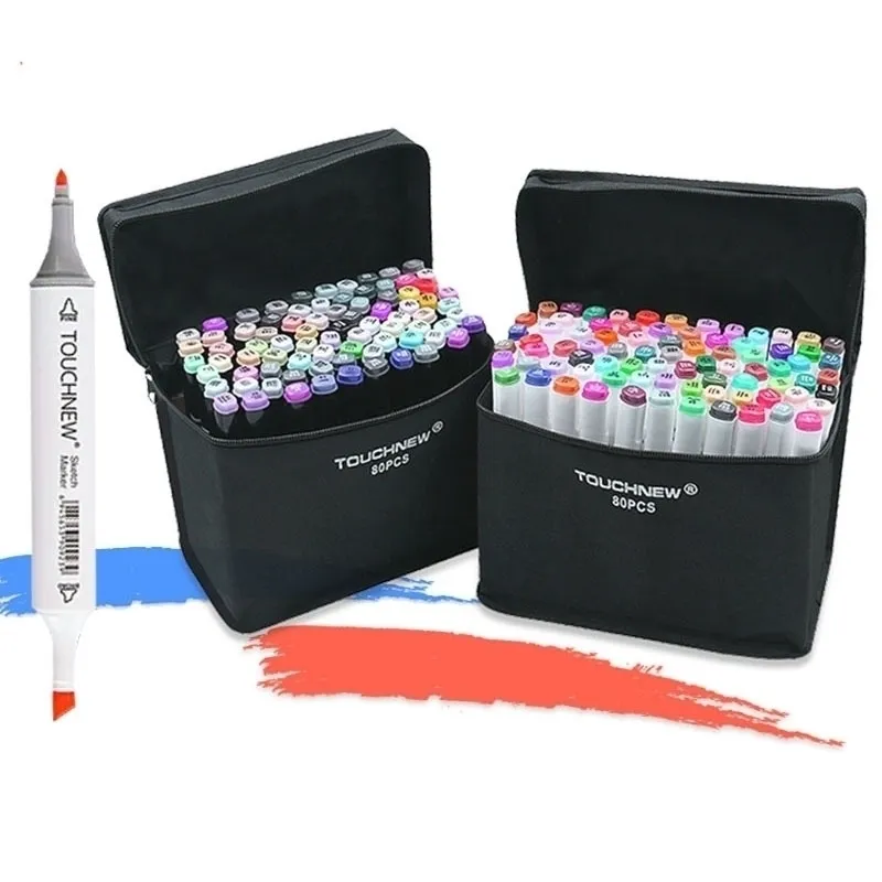 30 Colors Manga Markers Mark Pen Paint Sketch Drawing Soluble Cartoon Graffiti Art s Posca An Design Y200709