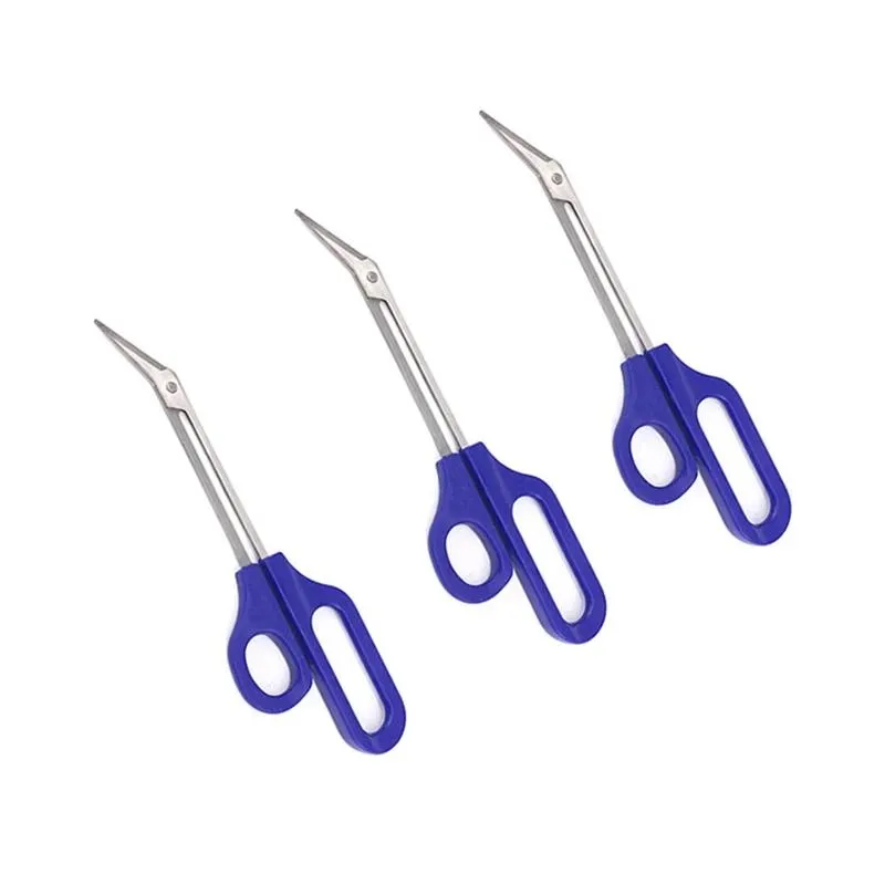 20cm Long Reach Easy Grip Toe Nail Toenail Scissor Trimmer For Disabled