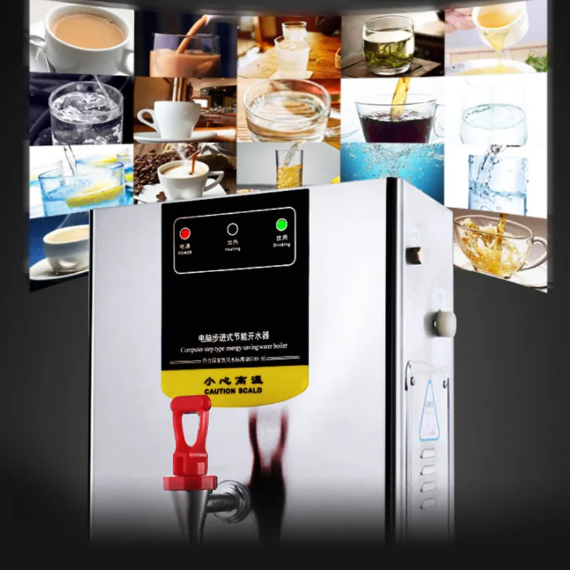 30L Commercial hot water dispenser hot water dispenser stainless steel milk  tea shop water boiler