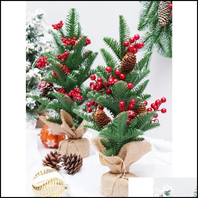 christmas decorations wall hanging wreath artificial flower rattan horn pvc fashion home xmas decoration door ornaments red